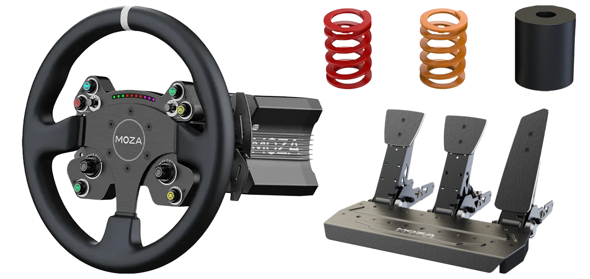 Zestaw do SimRacing od producenta Moza Racing